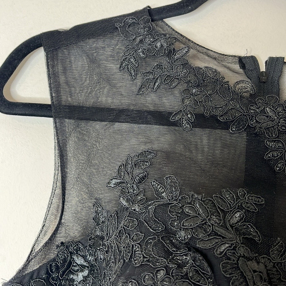 LT Lanting Bride Mesh & Lace High Neck Sleeveless Formal Bustier Top NWT Small - Picture 2 of 10